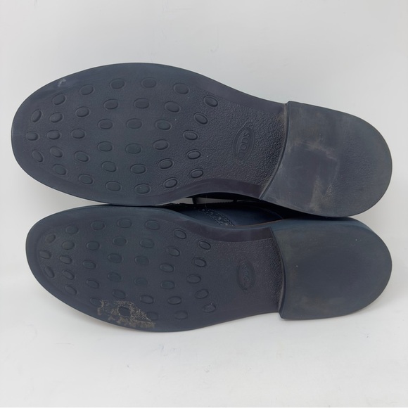 Tod’s Leather Oxford Lace Up Shoes Black - Picture 10 of 13
